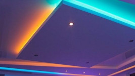 светящийся натяжной потолок